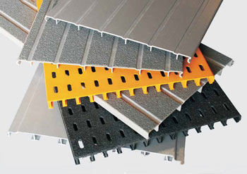 fiberglass decking stack