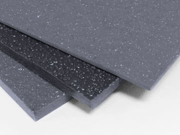 fiberglass plate grey gritted